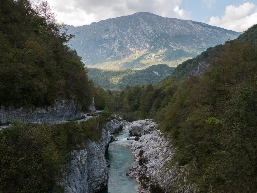 Hütten entlang der Grenzkammstraße